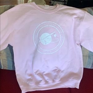 NASA Pink Crewneck